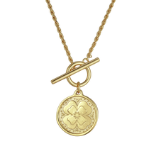 Load image into Gallery viewer, Lion Wild Clover Necklace
