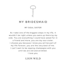 Load image into Gallery viewer, Lion Wild Bridesmaid Necklace