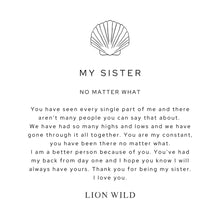 Load image into Gallery viewer, Lion Wild Four Sisters Necklace