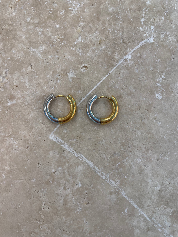 Two Toned  Earrings